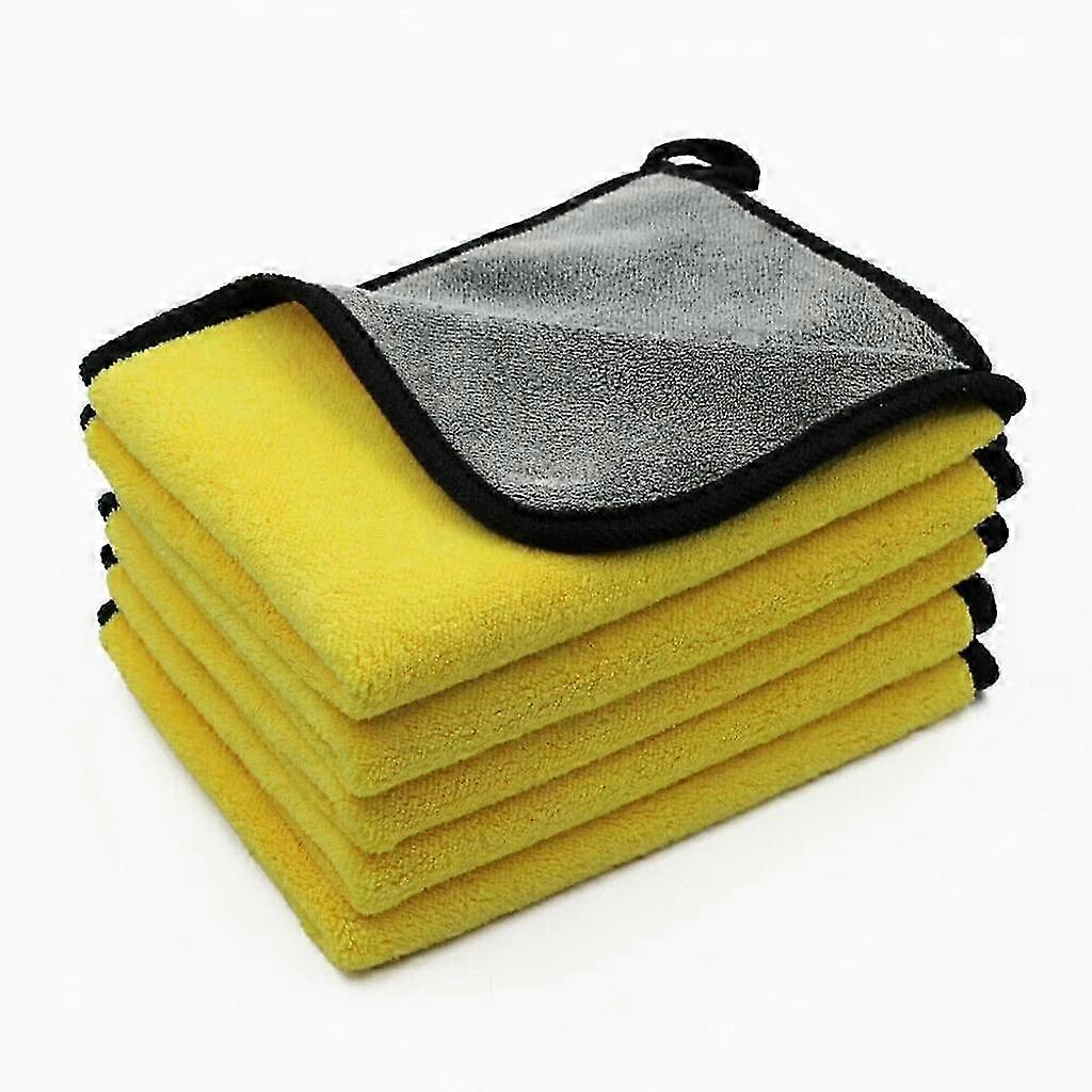 5-part fluffy microfiber dust polishing cloth microfiber cloth 2025