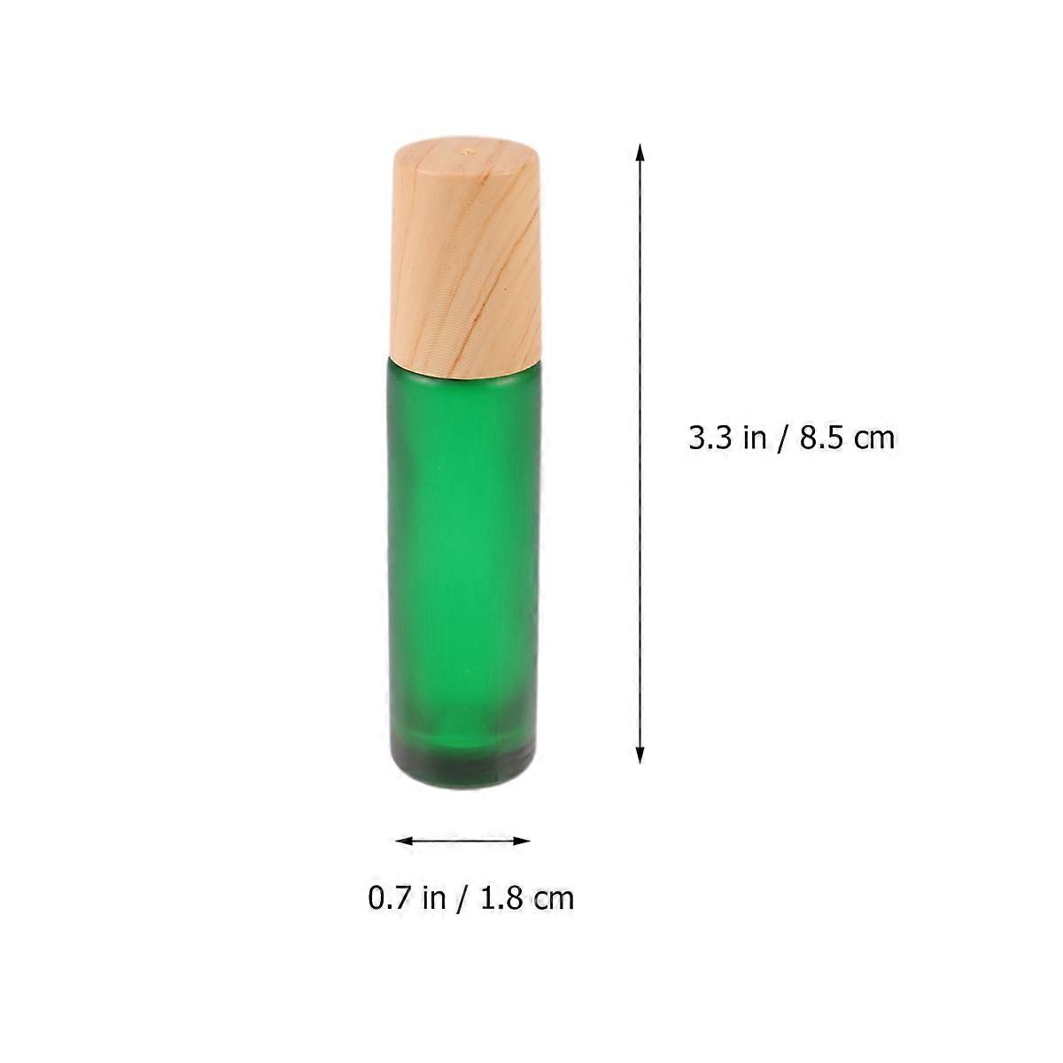 Toiletry Bottles For Traveling Essential Oils Holder Mini Glass Bottles 10ml 5Pcs