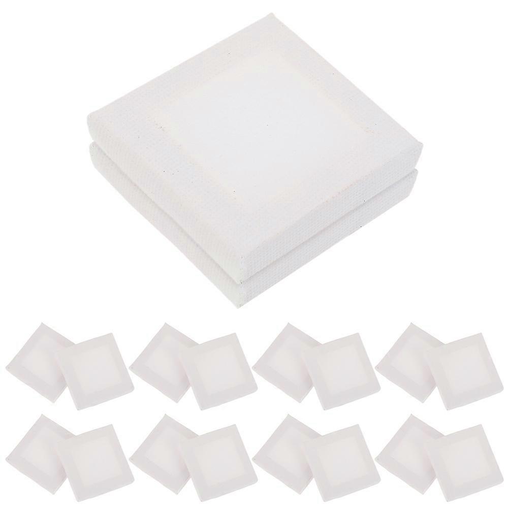 Oil Painting Frame White Color Gift Purpose Daily Use Made of Wood and Canvas 20Pcs