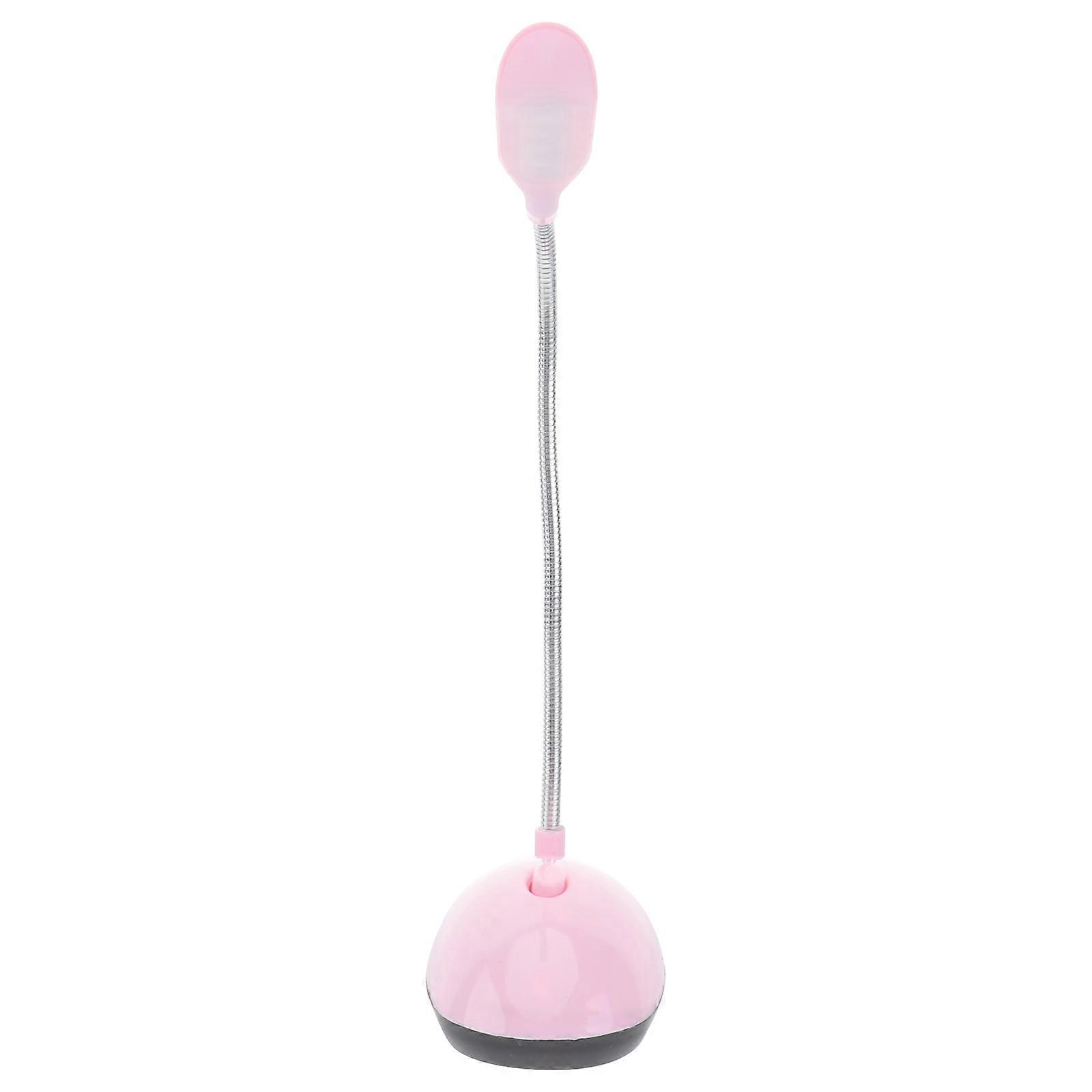 Battery Powered Desk Lamp for Reading 2Pcs Durable Portable LED Desk Night Light