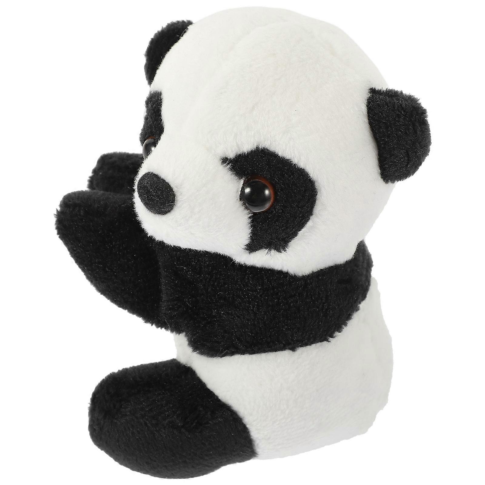 Panda Clip for Memo Use Plush Animal Clip 4Pcs Home Decorative