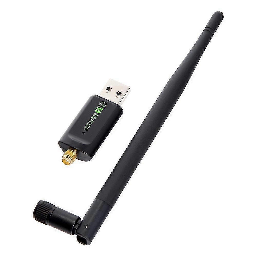 Bluetooth-compatible WiFi Adapter USB Antenna Dongle Ethernet 600Mbps Dual Band Wireless Network Car