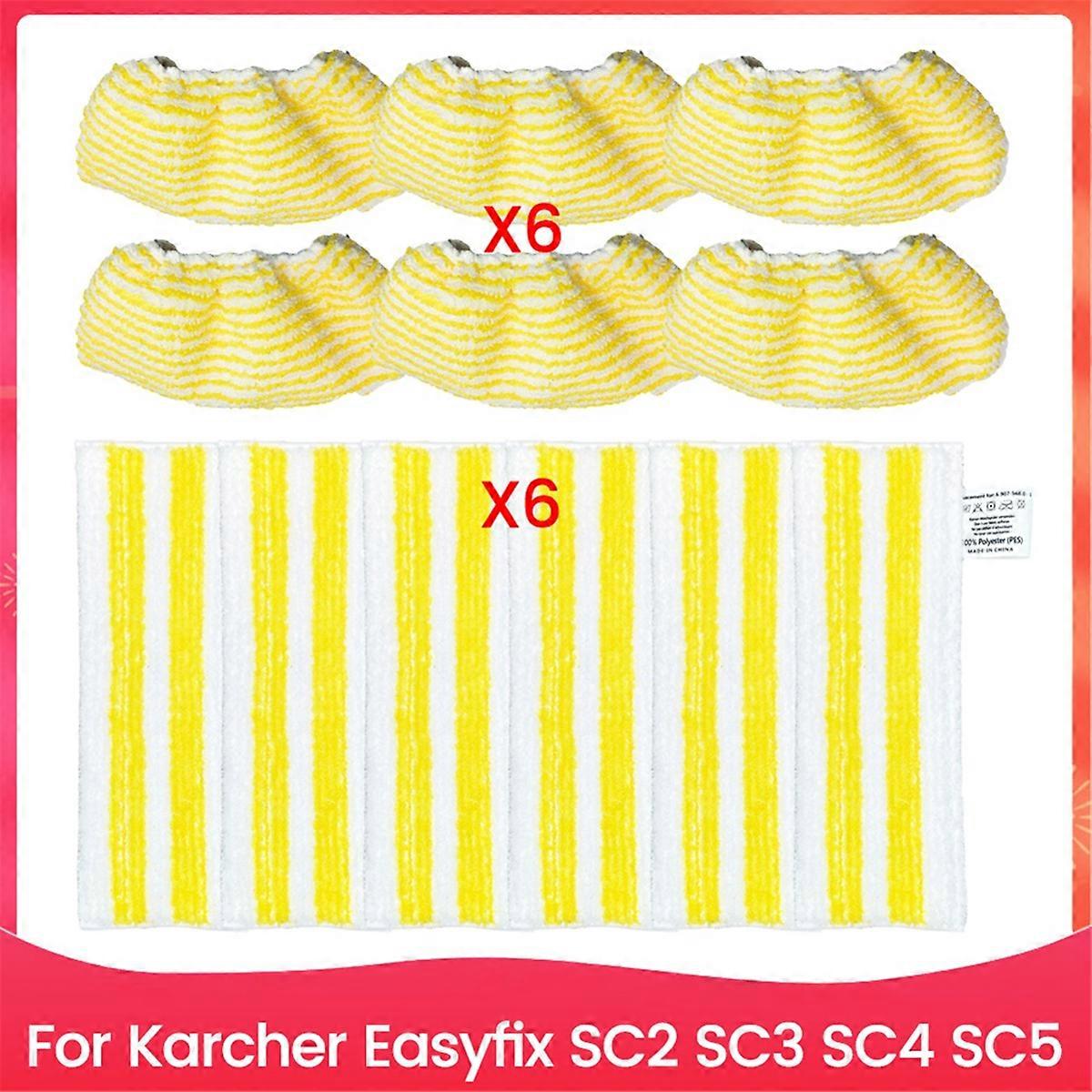 Microfiber Steam Mop Cloths for Karcher SC2 SC3 SC4 SC5