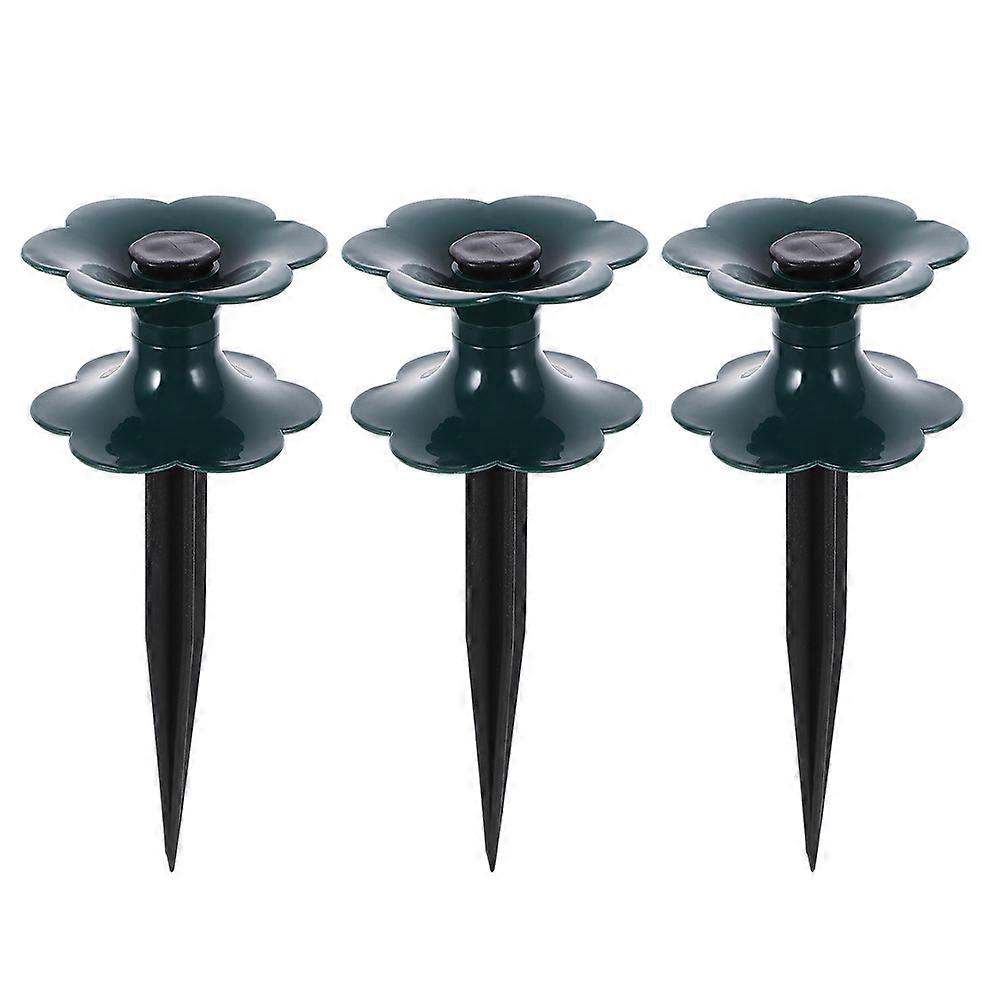 Hose Guide Spikes Set of 12Pcs Rectangular Design for Outdoor Lawn Gardening Direction