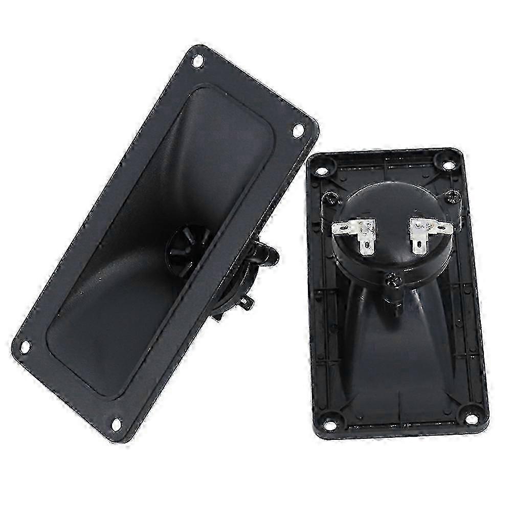 2Pcs Tweeters Speaker Piezoelectric Tweeter Loudspeaker 150W Ceramic Buzzer Treble Square DIY Audio