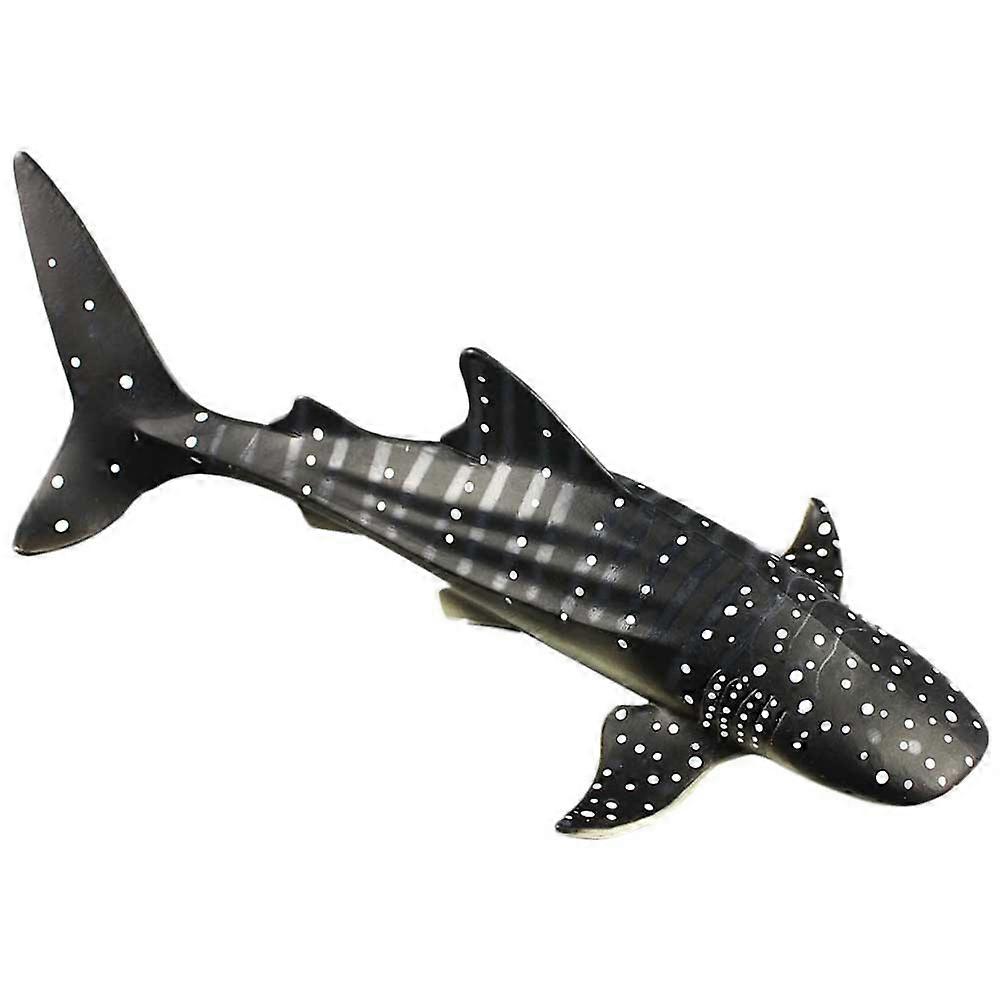 Animal Model Whale Shark Model for Children Playing Size L Black