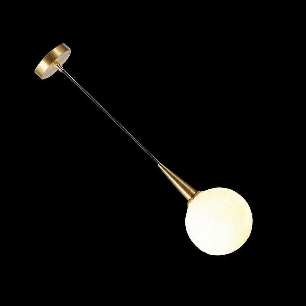 White Moon Chandelier Nordic Hanging Light for Decor 2Pcs Set