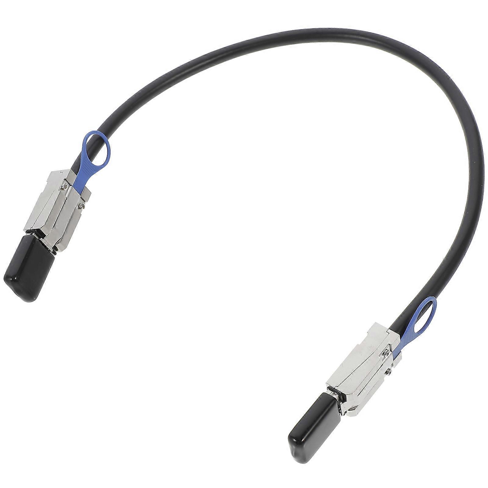 Mini Mini Sas Cable for Computer Internal Connection 2Pcs Black