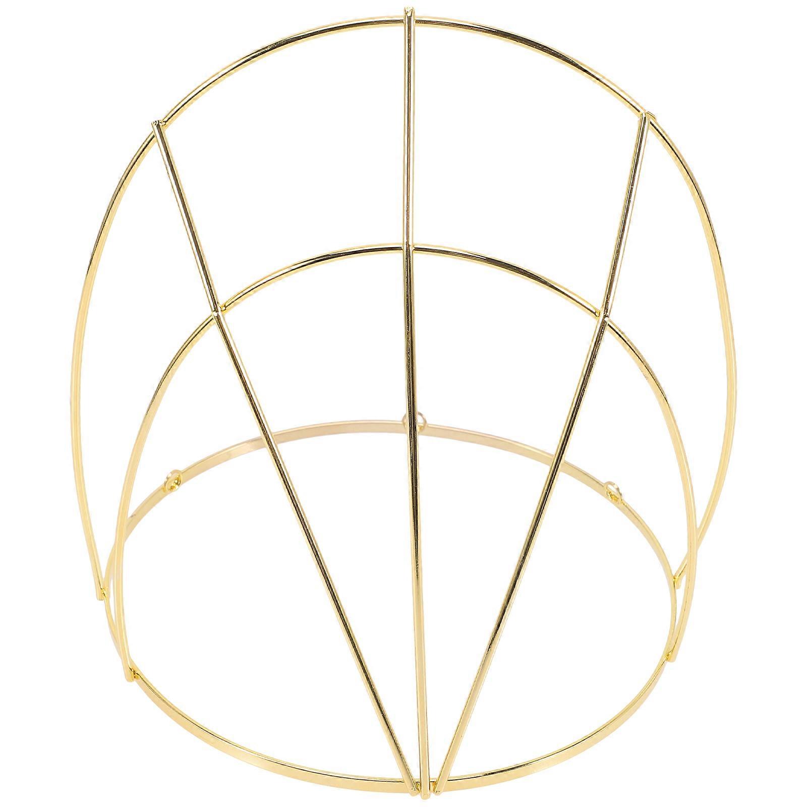 Crown-Shaped Ancient Headdress Support Frame For DIY Enthusiasts 6.68x5.50in Traditional Costume Events 3Pcs