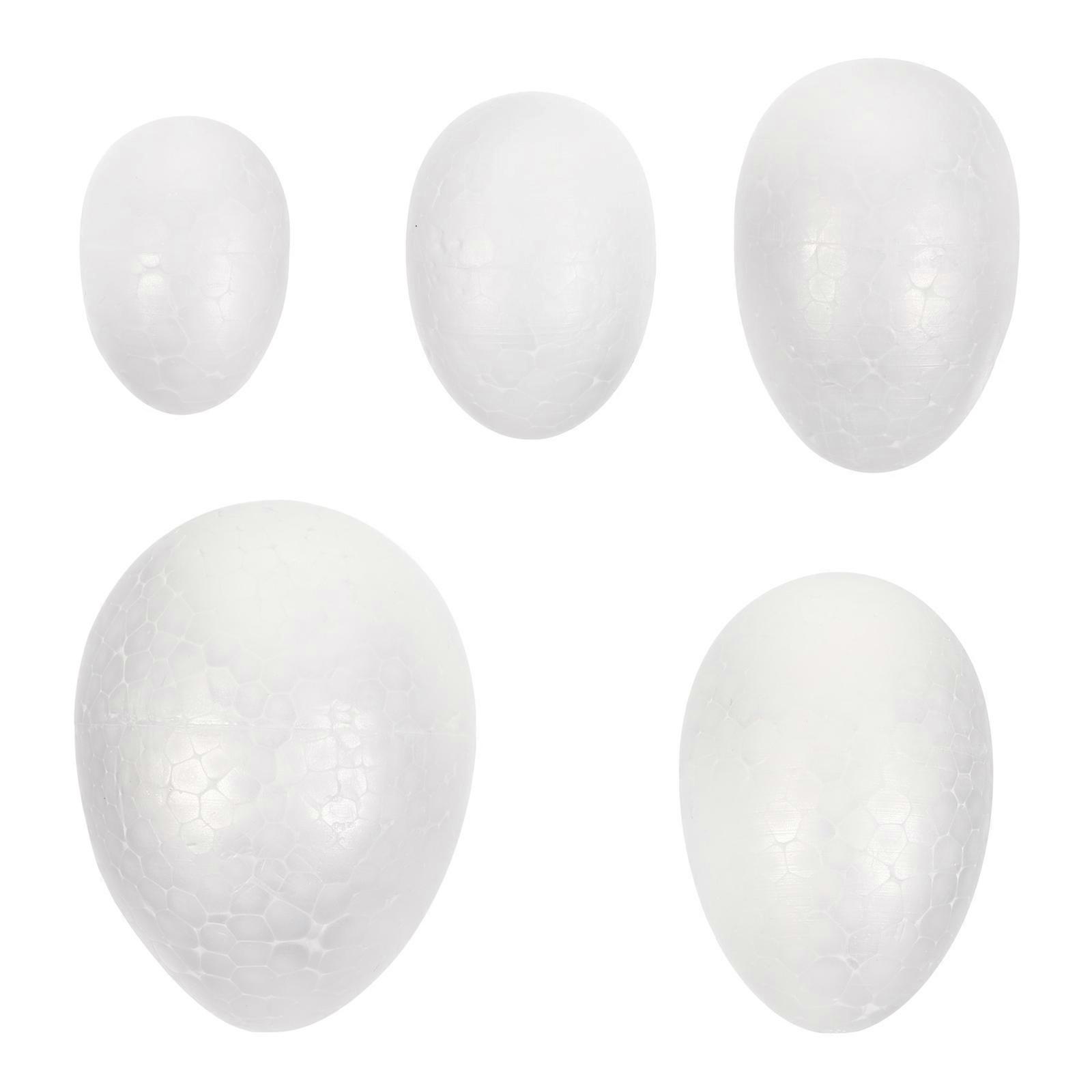 Hand Painted Eggs Foam Egg for Decoration 100Pcs Easter DIY Gift