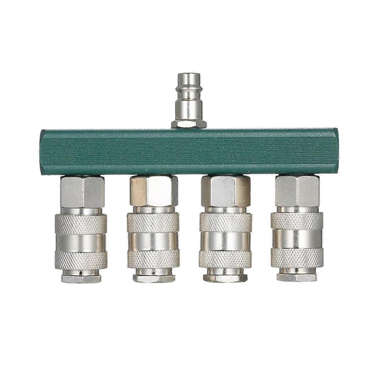 Air Compressor Splitter with 4 Couplers