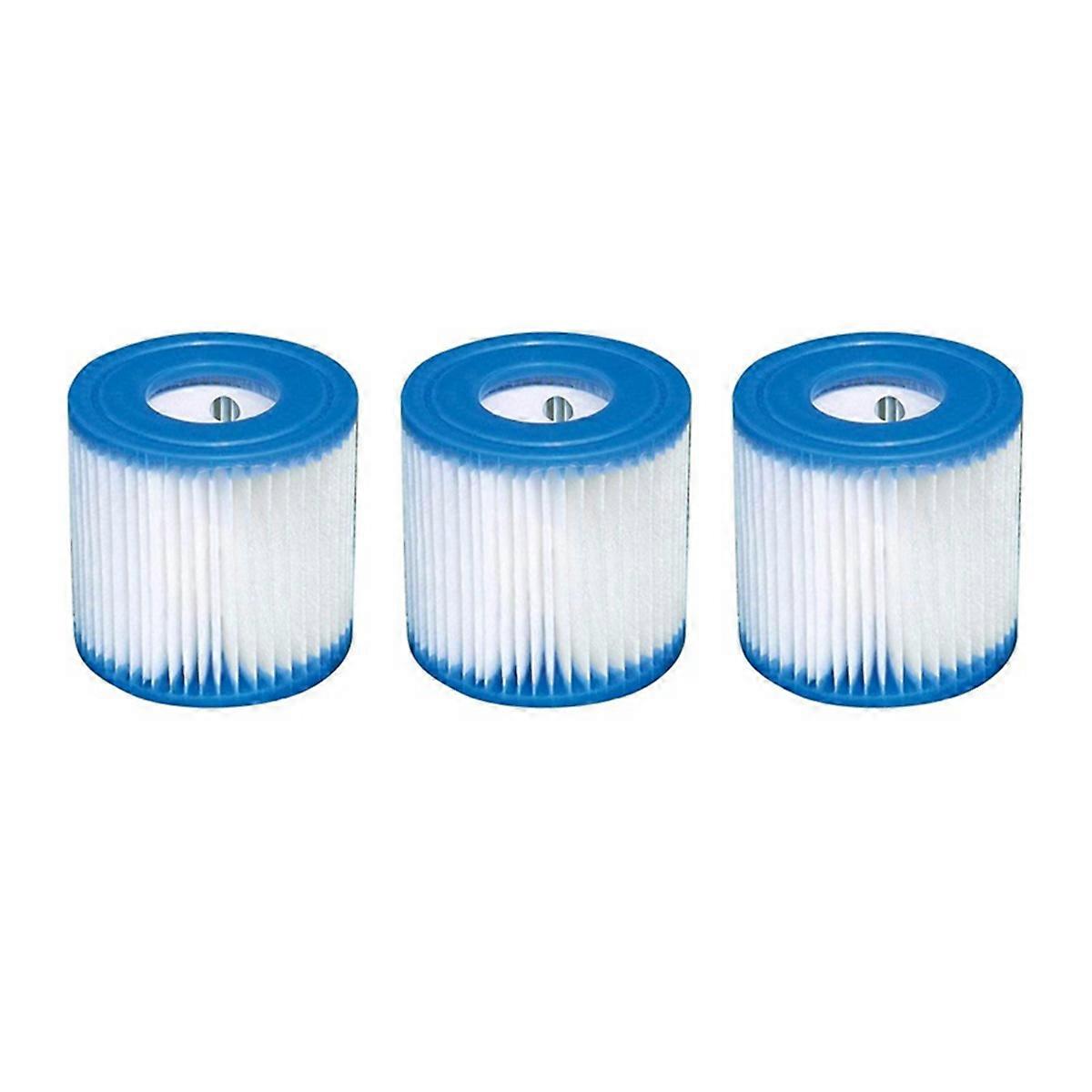 3Pcs Pool Filter Cartridges 89x79x45Mm for Pool Filter Pump Cleaner