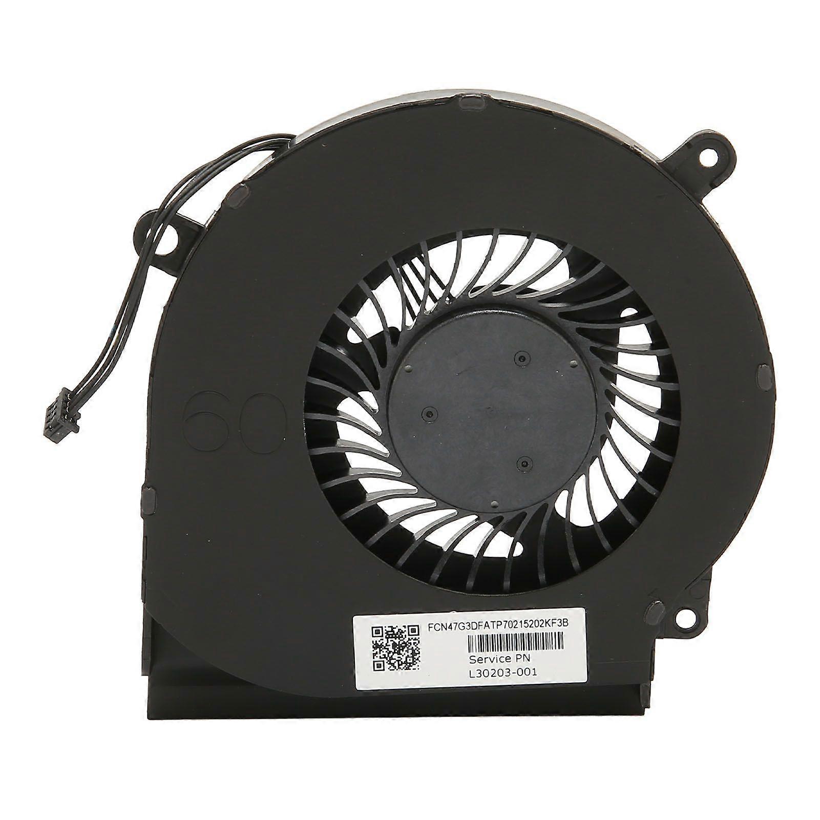 CPU GPU Fan Replacement for HP for OMEN 15 Dc L30204 001 L29354 001 DC 5V 0.5A 4 Pin Professional Laptop Cooling Fan CPU Fan