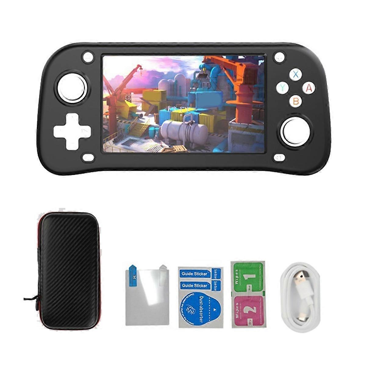 XF43 Retro Handheld Game Console 4.3in IPS Screen Black