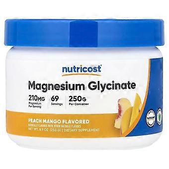 Nutricost, Glicinato de Magnésio, Pêssego e Manga, 250 g (8,9 oz)