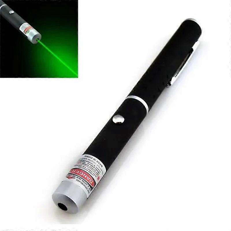 FM Laser-101 Green Laser Pointer 5mW Single Dot Pen Beam for Outdoor Teaching Presentation Indicator