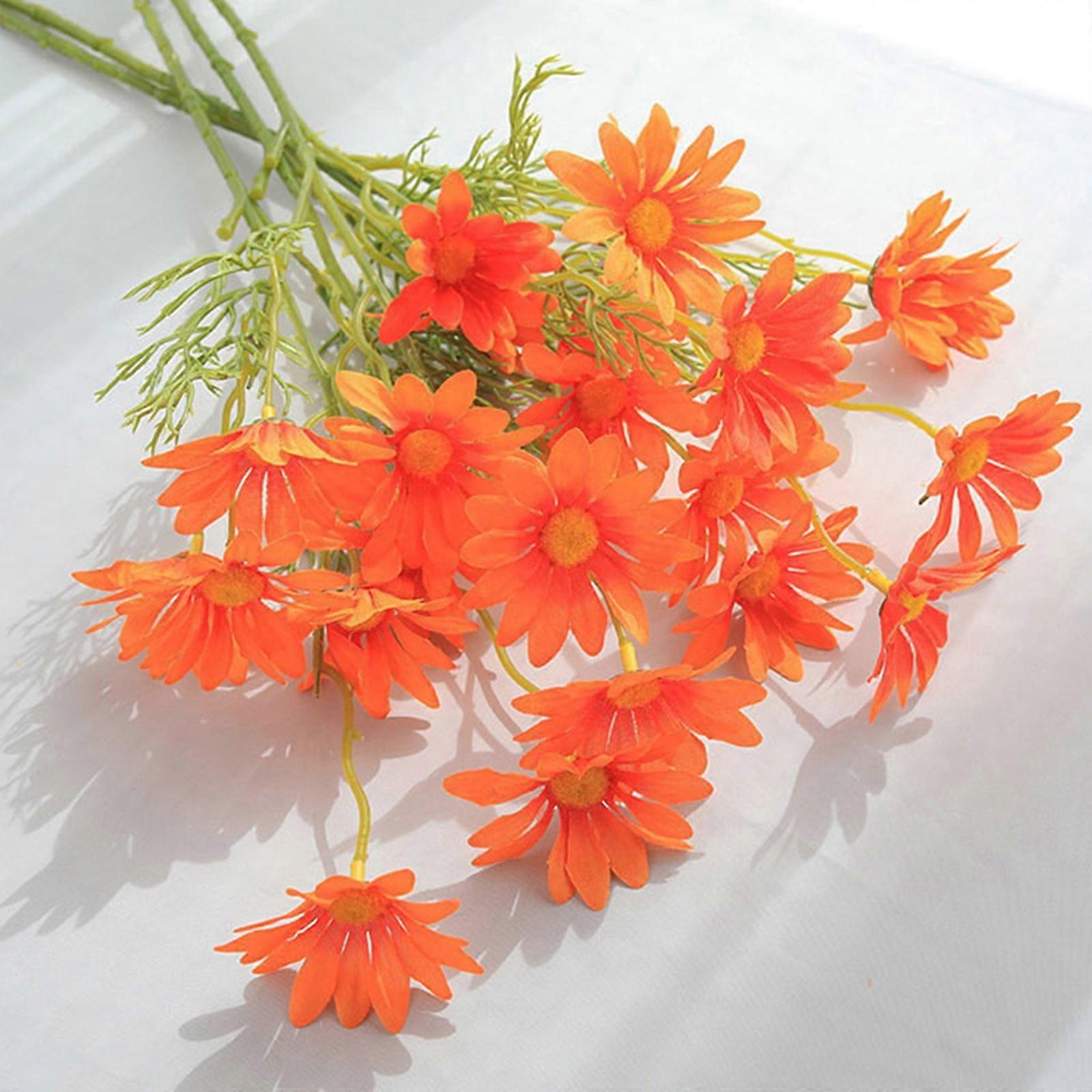 5PC Small Daisy 5 Branch Cosmos Decoration Props Flower Home Essentials