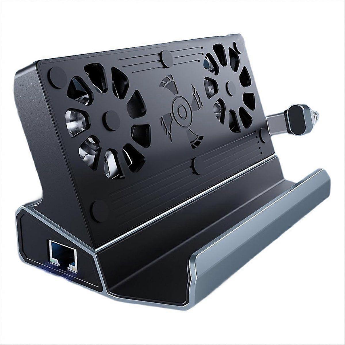 Docking Station for / Ally/Legion Go,10 in 1 Dual Fan Dock 1000Mbps Ethernet,3.0 PD100W Charging