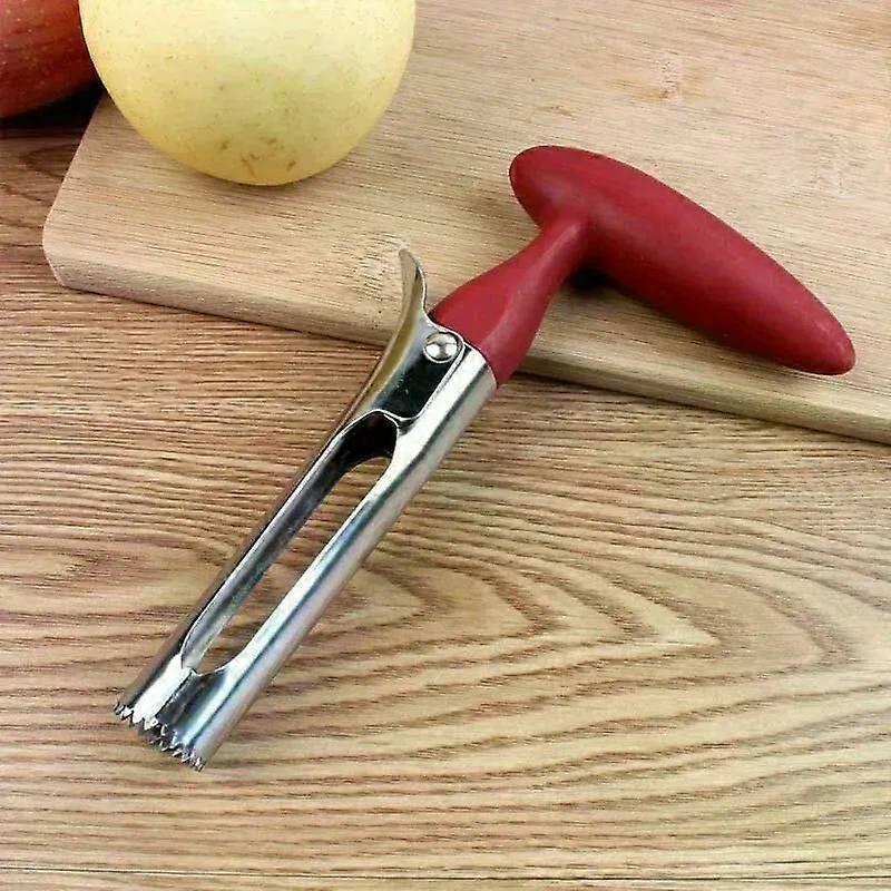 1pc Stainless steel apple corer corer corer tool fruit cutter kitchen household snow pear hole digging artifact