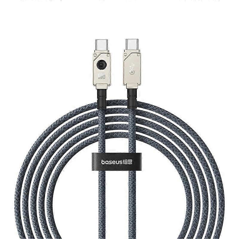 Baseus Ubrytelig USB-C til USB-C-kabel 1 m 100 W