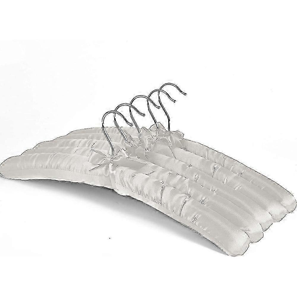 5 Pack Satin Padded Hangers