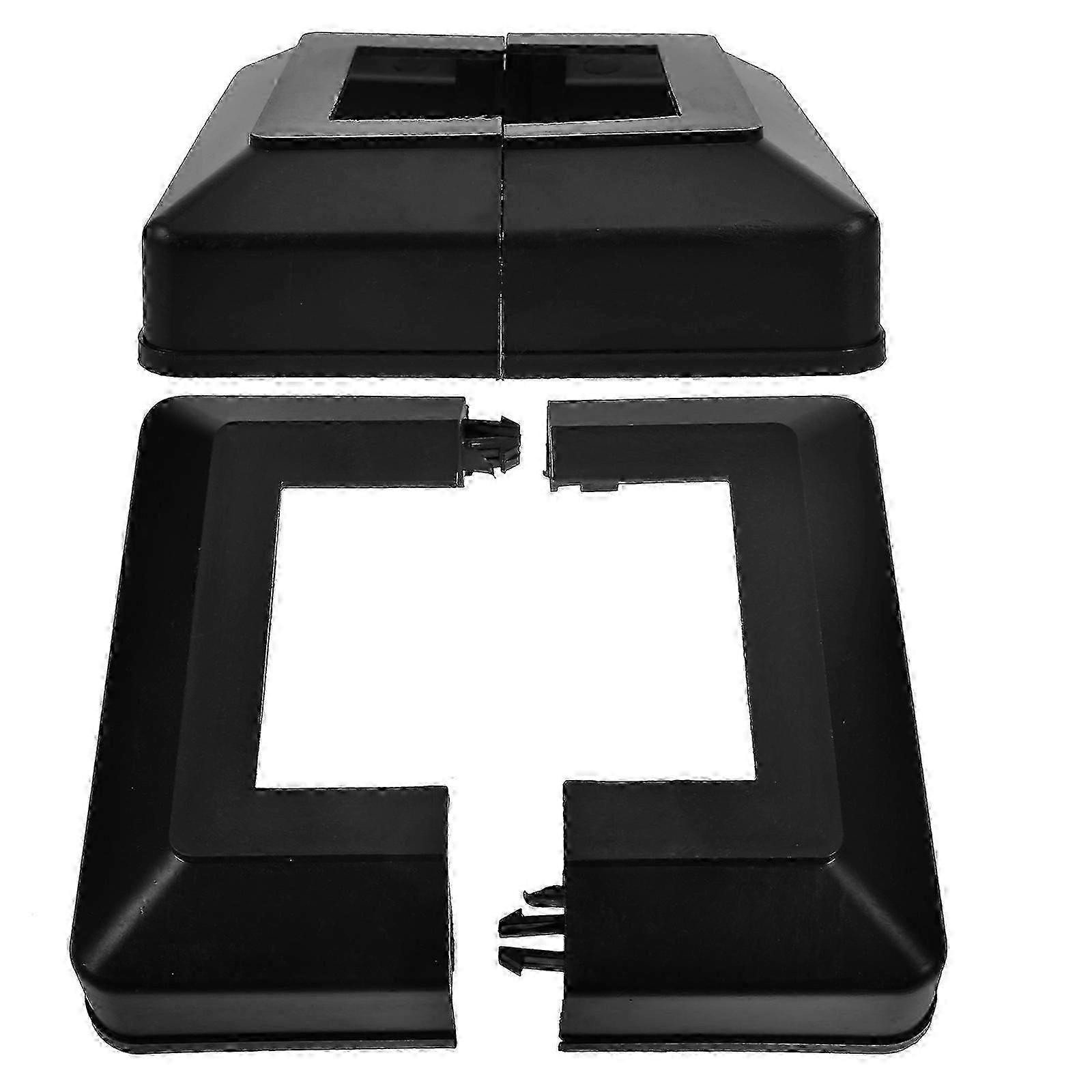 25-26 fence post cap easy installation slip design