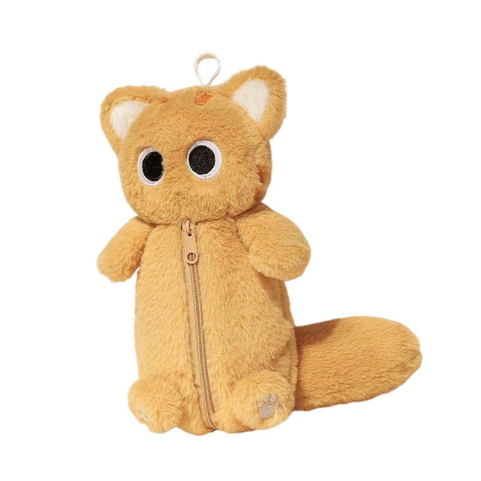 Cute Design Pencil Case With Smooth Material Lightweight For School Work Multicolor