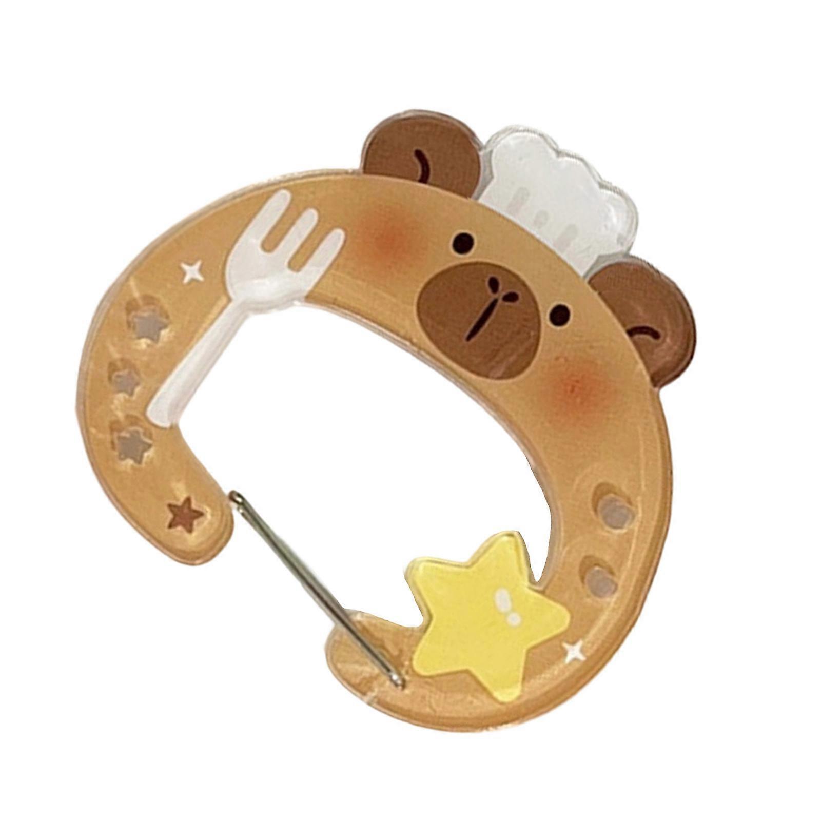 Adorable Animal Shaped Acrylic Keyring for Daily Use Items Space Saving Designs Scratch Resistant Craftsmanship Multicolor