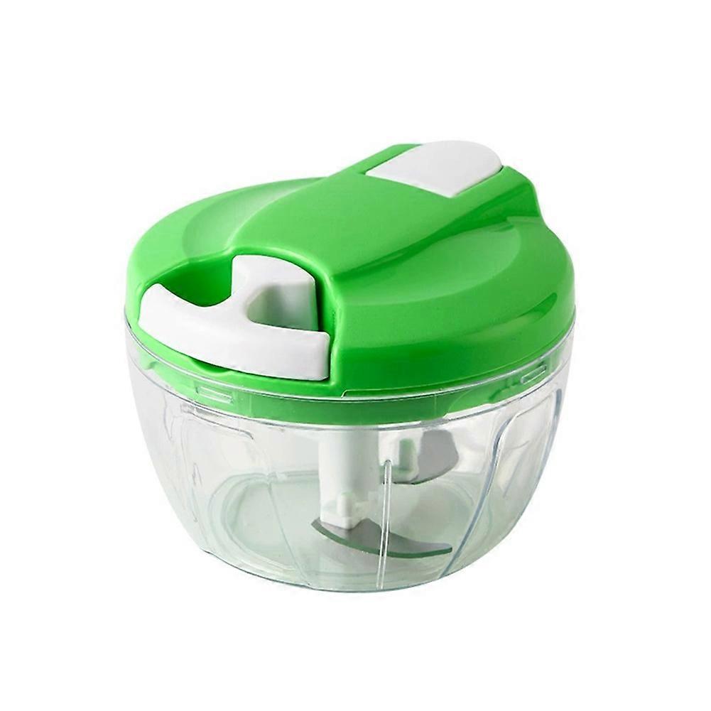Manual Food Processor Vegetable Chopper,Portable Hand Pull String Garlic Mincer Onion Cutter for Veggies,Ginger,Fruits