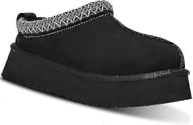 Women\'s Slippers Platform Mini Boots Short Ankle Boot Fur Fleece Lined Sneakers House slippers