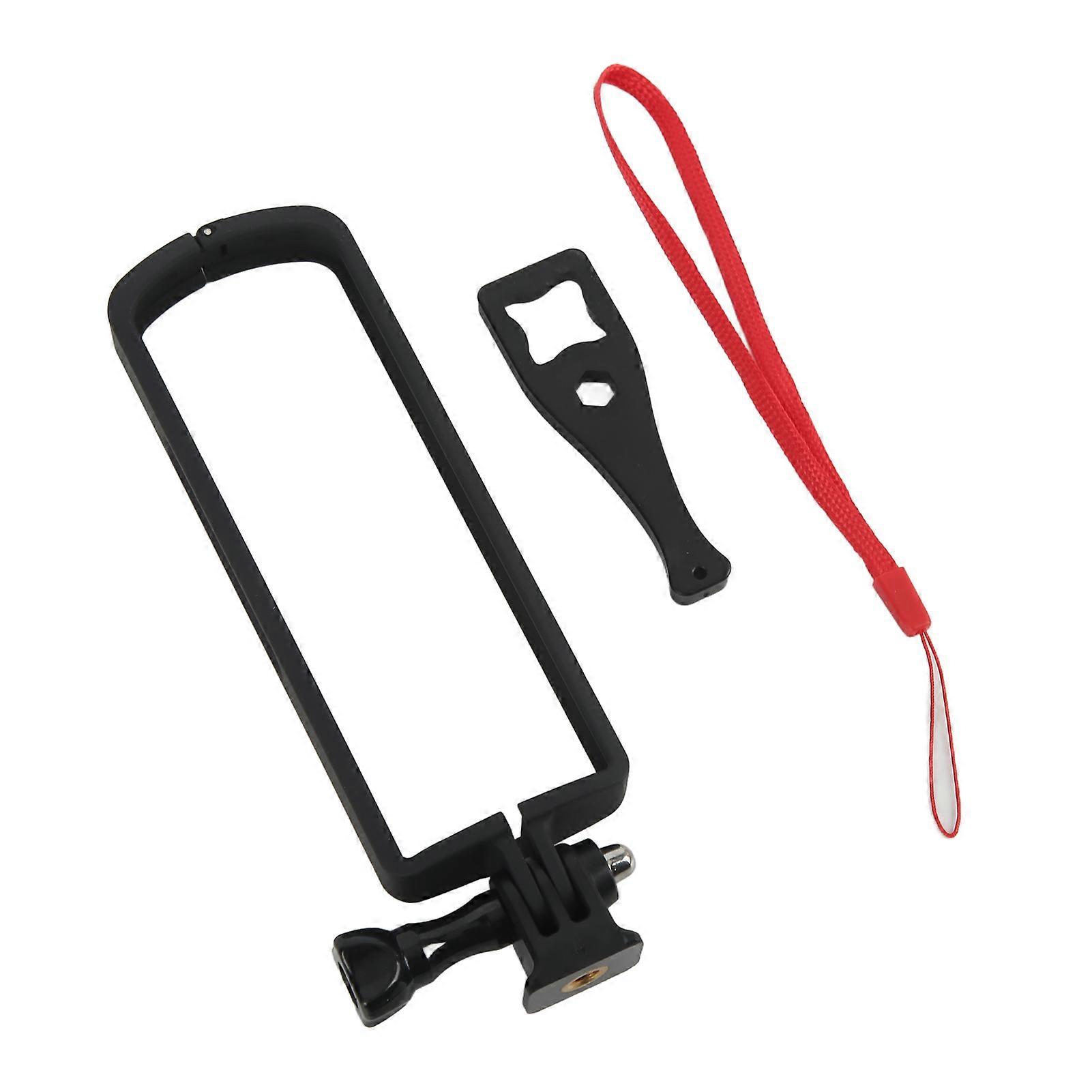 Camera Protective Frame Action Camera Mount Cage for RICOH THETA SC2 1/4 Screw Connector