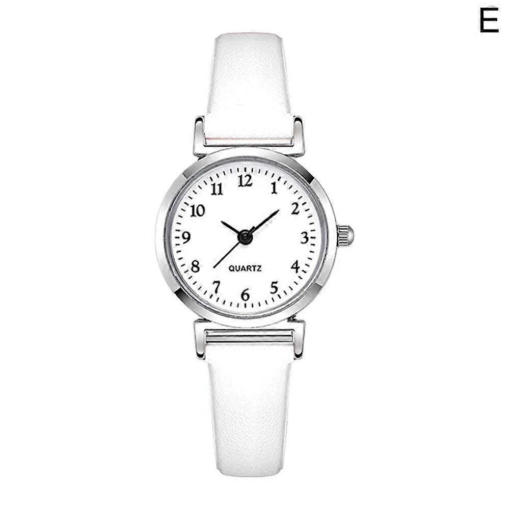 Slim Minimalist Quartz Watch Alloy Case Adjustable Strap Elegant Round Dial For Men And Women