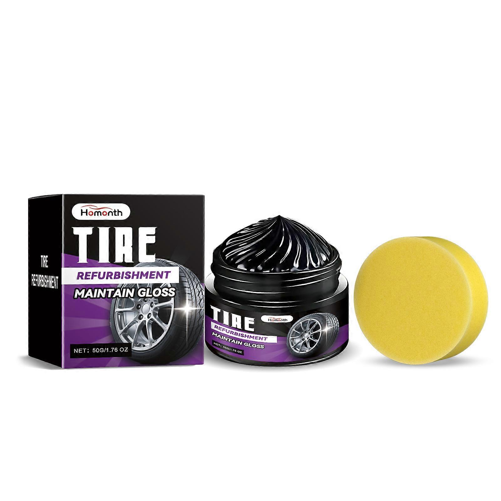 Homonth Car Tire Renovation Care Paste - Tire Cleaner