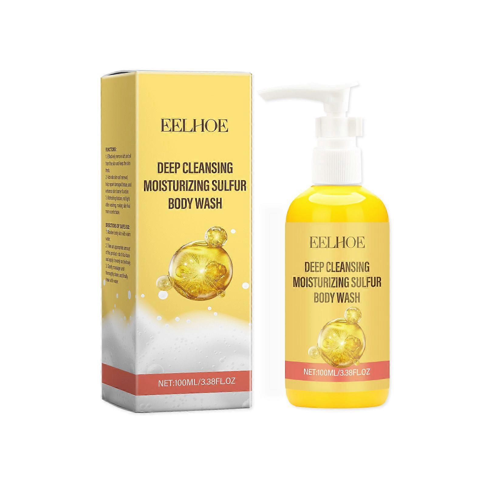 Sulfur Cleansing Shower Gel Contains Sulfur