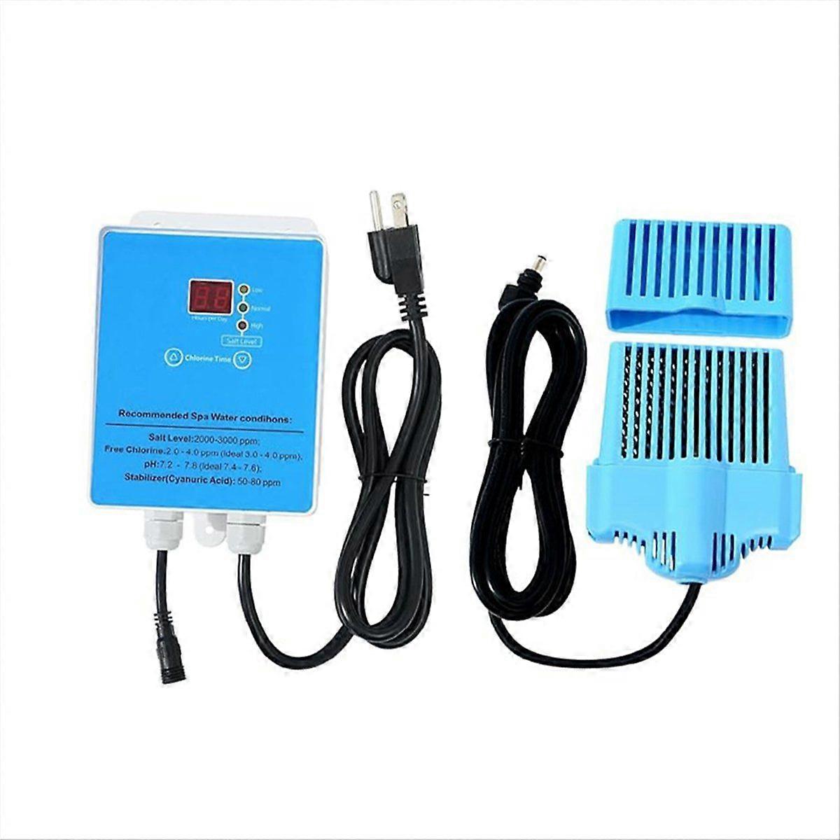 Salt System Conversion Kit for B0DZNK9NR6 Swim Spas and Up to 2000 Gallons US Plug