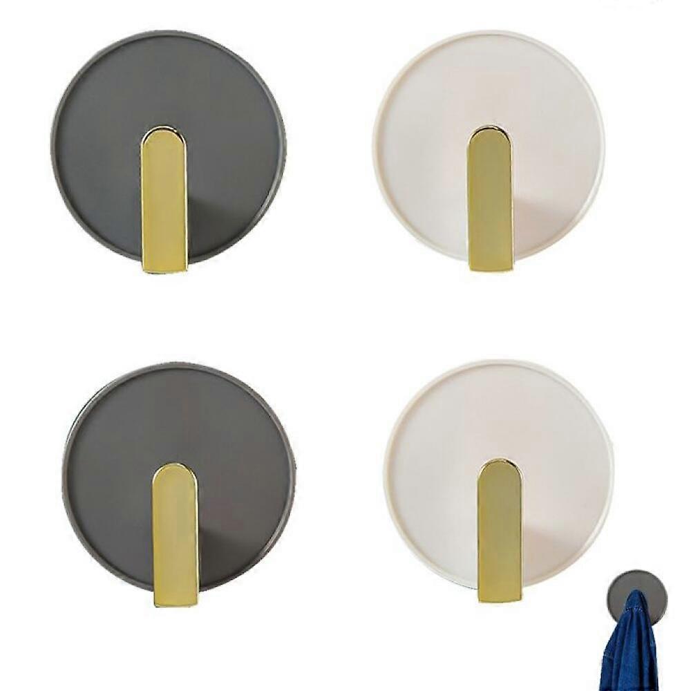 Traceless hooks, black, multi-purpose, waterproof, nail-free, easy to install