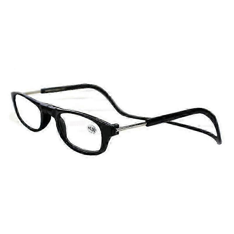 Gafas colgantes Gafas de lectura magnéticas plegables Clic frontal Conectar cuello caliente