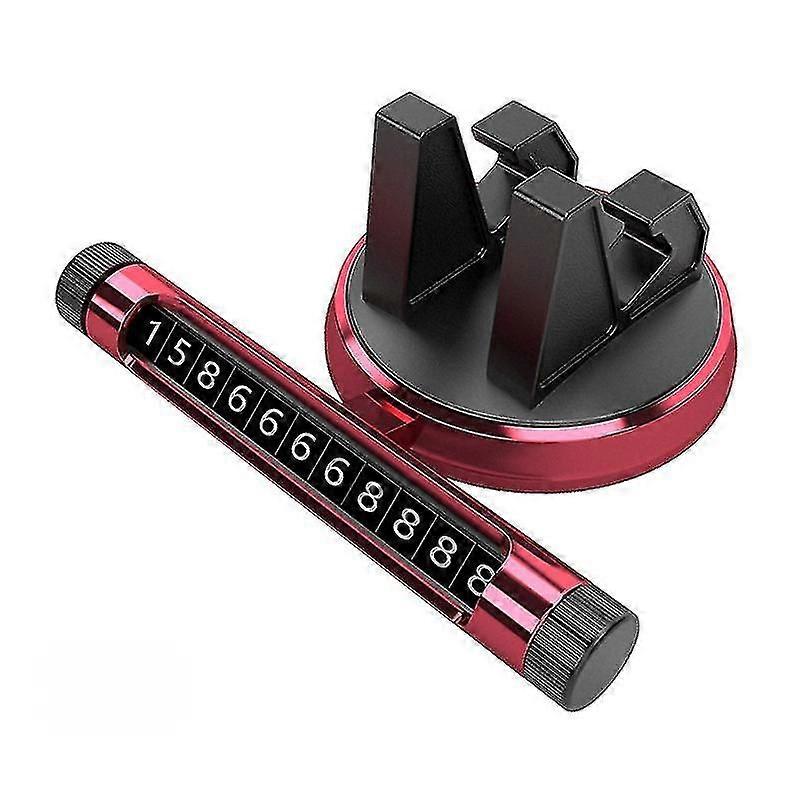Car Rotatable Mobile Phone Holder Hidden Moving Number Plate