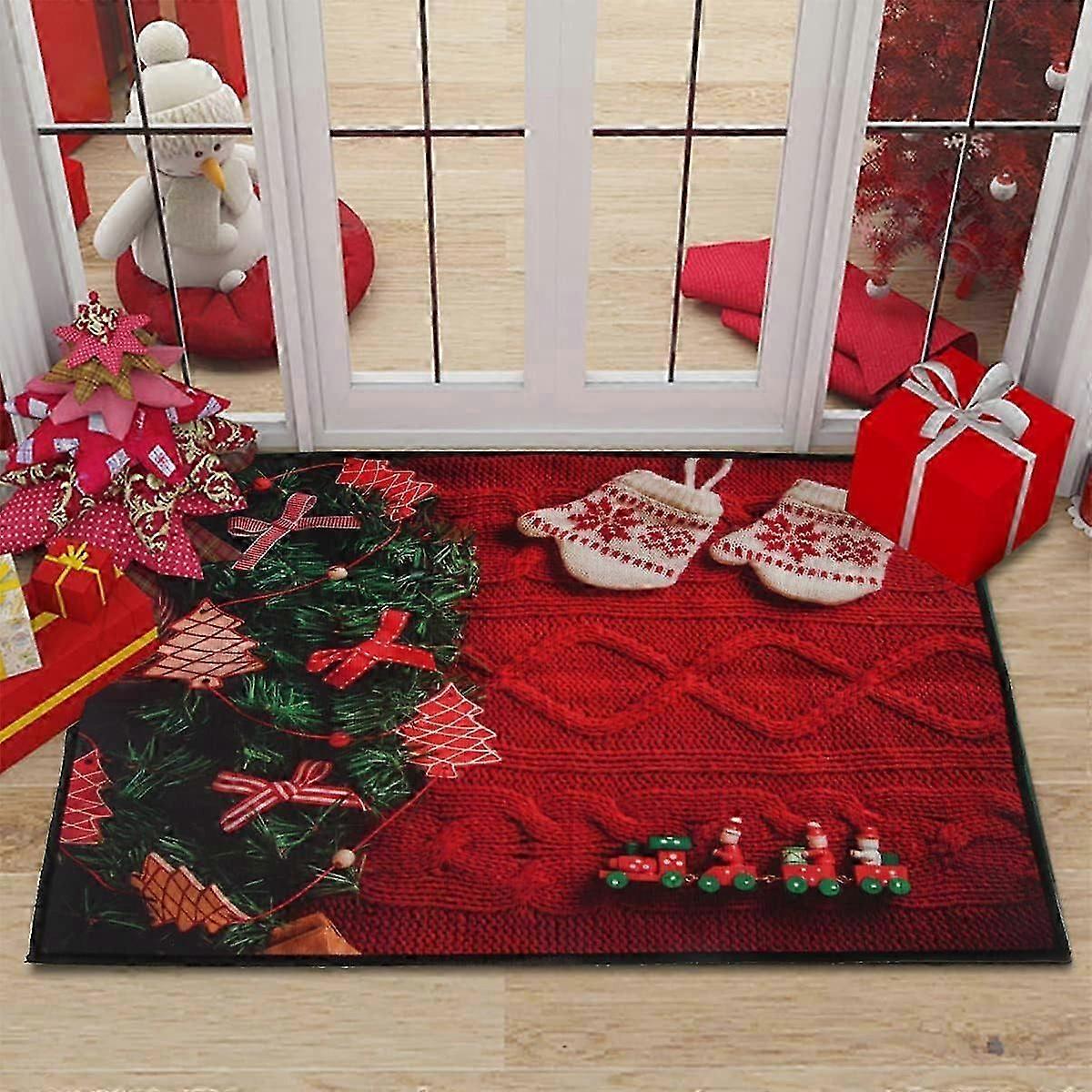 Christmas Carpet Mats, Christmas Mat, Christmas Decorative Doormat, Christmas Doormat, Entrance Rug, Doormat, Entrance Bedroom, Study