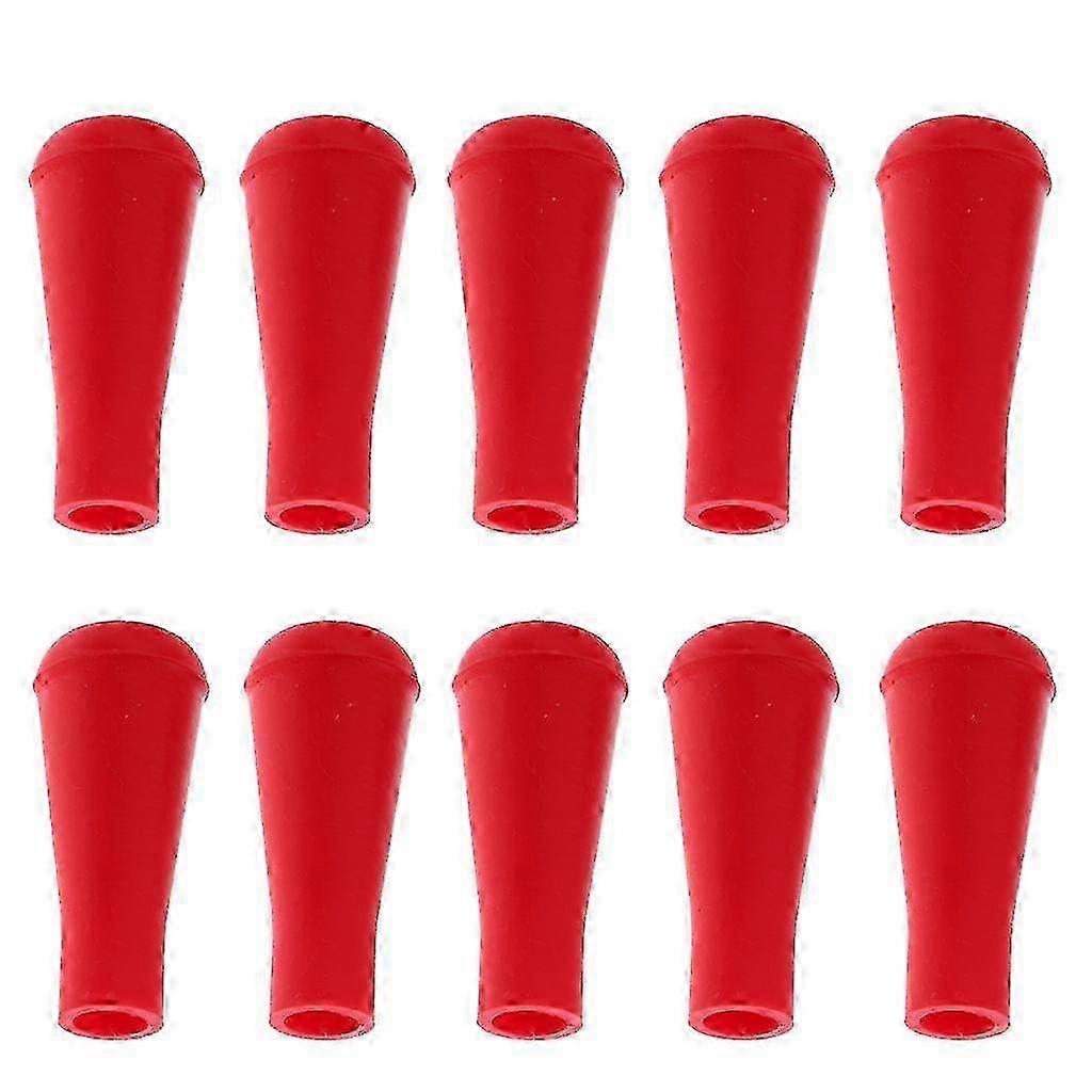 10 Pieces Rubber for Hunting Game Toy Bow 8mm Orange 2025