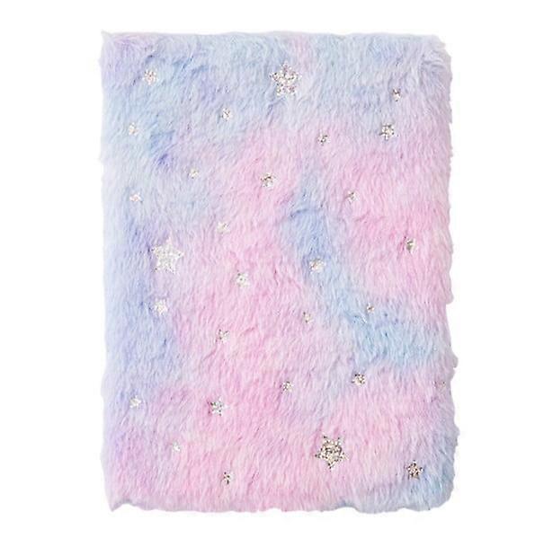 Plush Diary Fluffy Notebook Cartoon Notepad Plush Shell Notebook Office Notebook