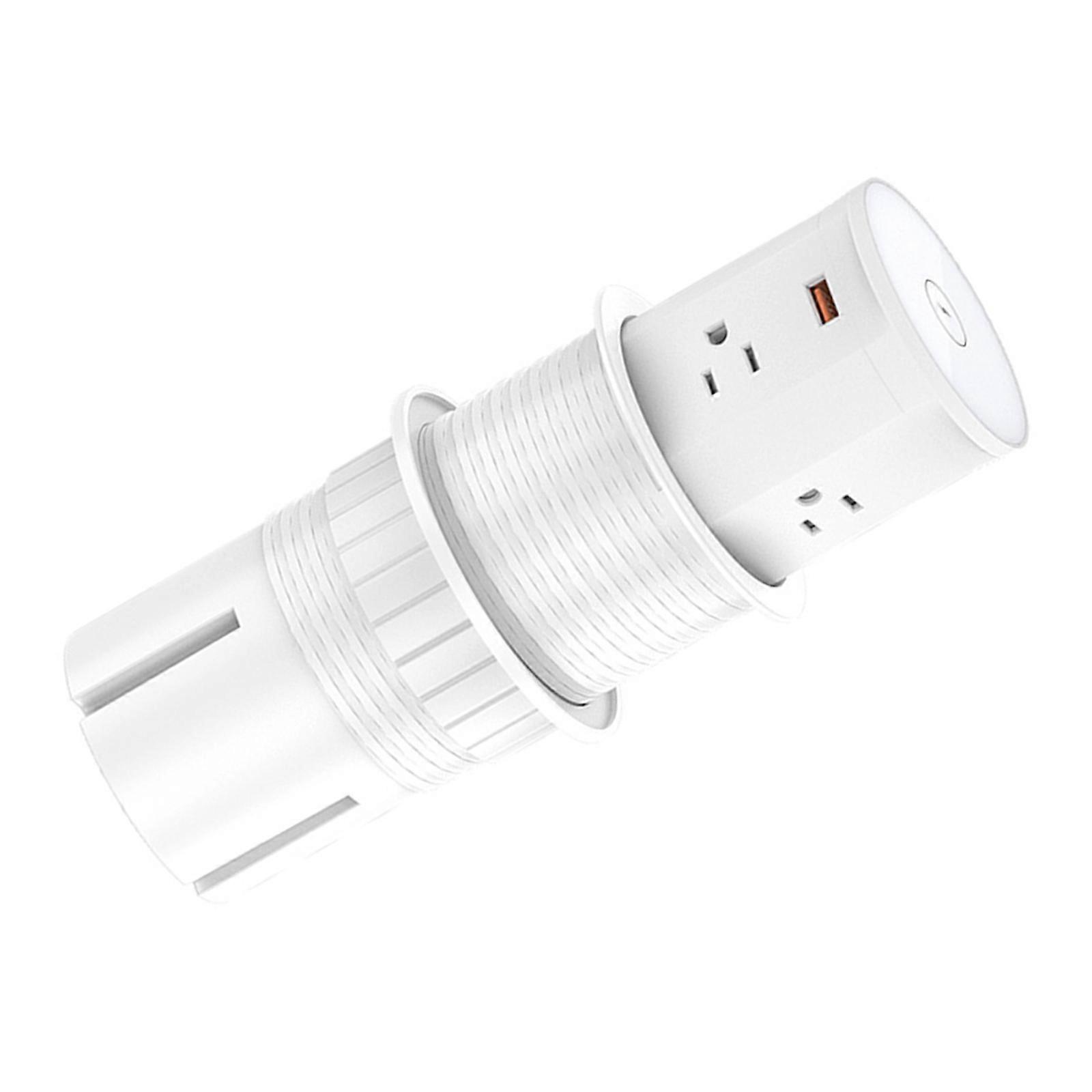 Concealed Tabletops Retractable Outlet Desktop USB Charging Countertops Lifting Socket Universals Power Outlet Easy to Use Multicolor