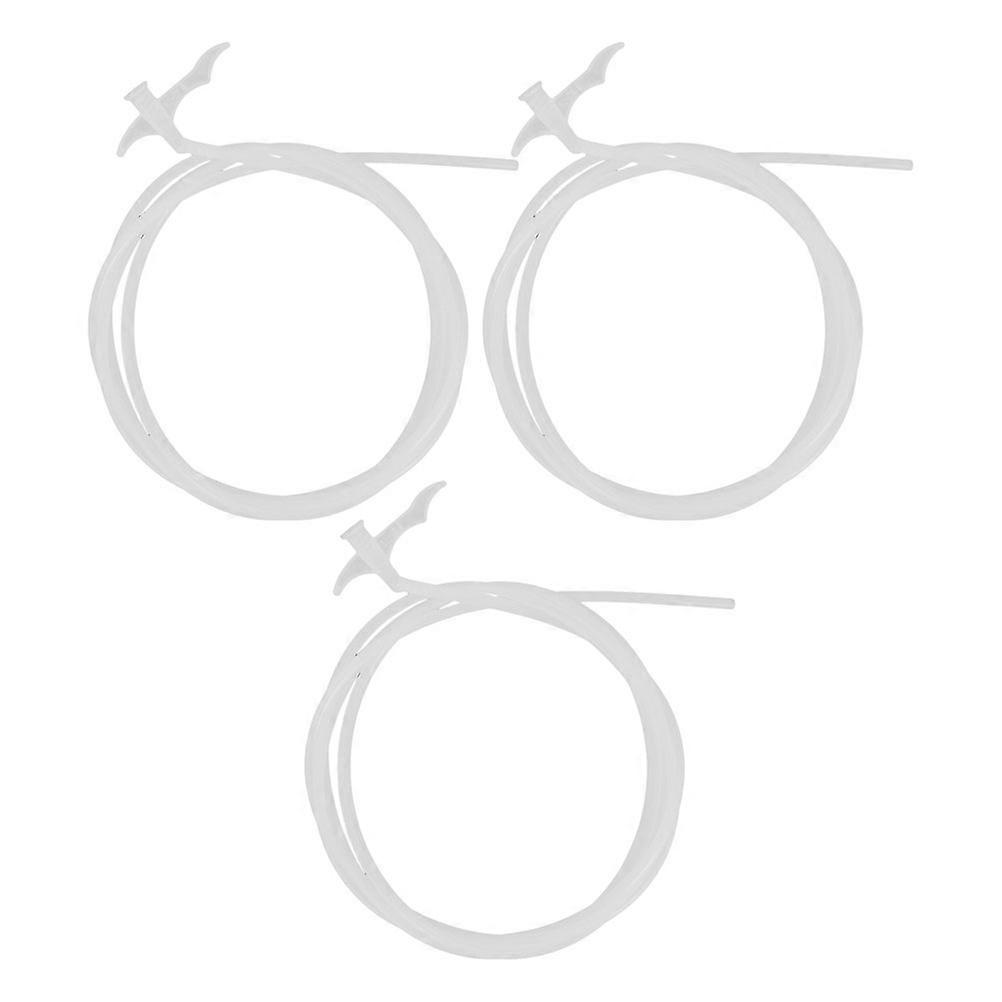 Extended Foam Tubes Foam Tube for Precise Sealing 3Pcs Transparent Plastic