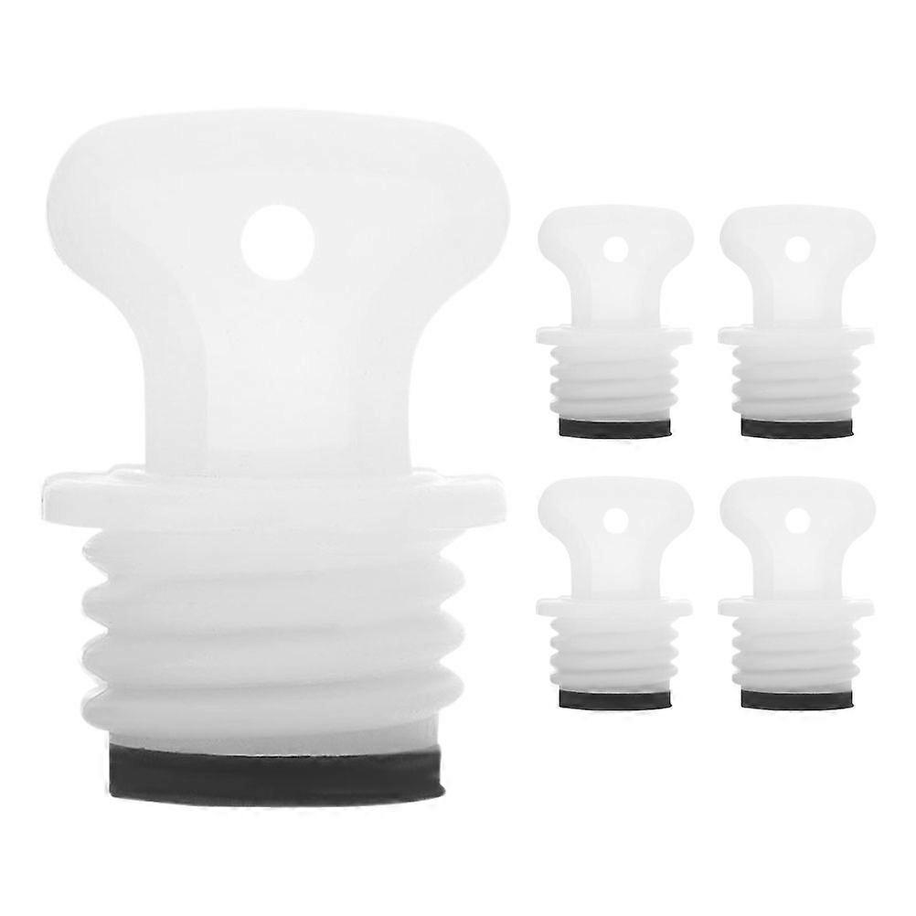 5 قطع قطع غيار زجاجة الماء الساخن 21 مللي متر غطاء مطاطي مانع للتسرب سدادة سلامة زجاجة الماء الدافئ سدادات المطاط ختم غطاء السلامة سدادة ل Wa الدافئة