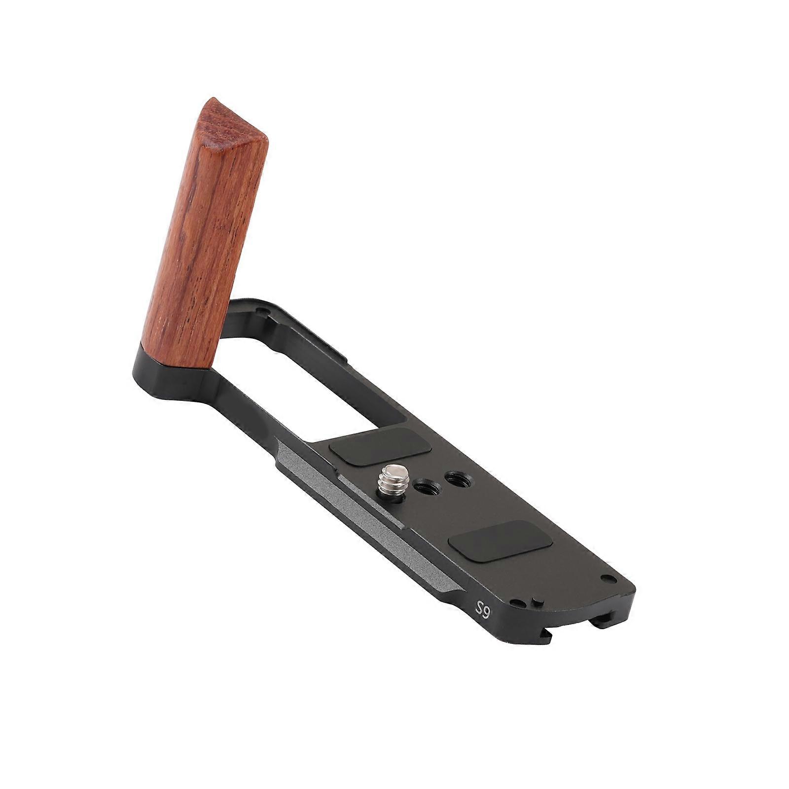 Lightweight Aluminum Quick Release Plate For X-E5 Digital Camera Secure Grip Ergonomic Wood Handle Design Multicolor