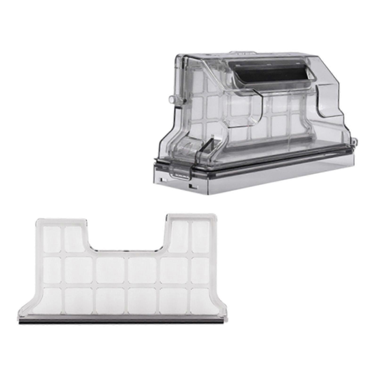 Replacement Dust Box Particle For J1 Robot Vacuum Cleaner Sweeper Replaceable Part Trash Dust Box Maintenance Multicolor