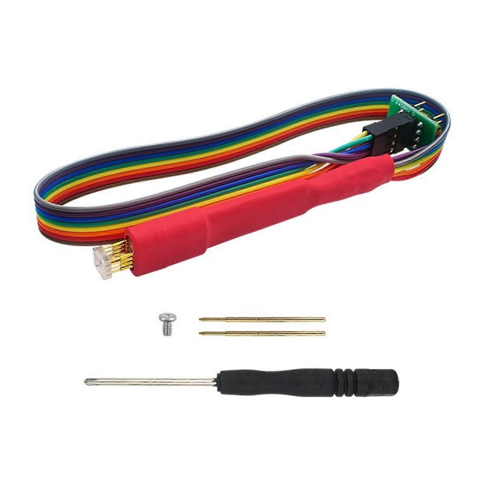 SOIC8 IC Test Probe Line for EEPROM Chip Circuit Programming on Various USB Programmers 150mil/208mil Optional Multicolor