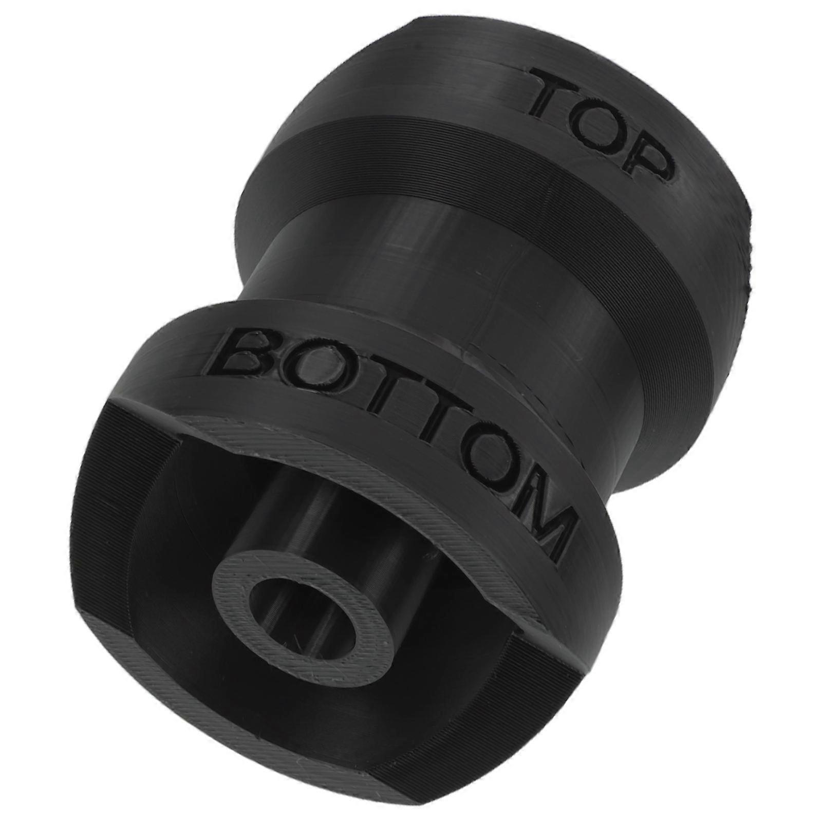 Reusable Bottle Funnel Adapter for Liquid Transfer Connector Black