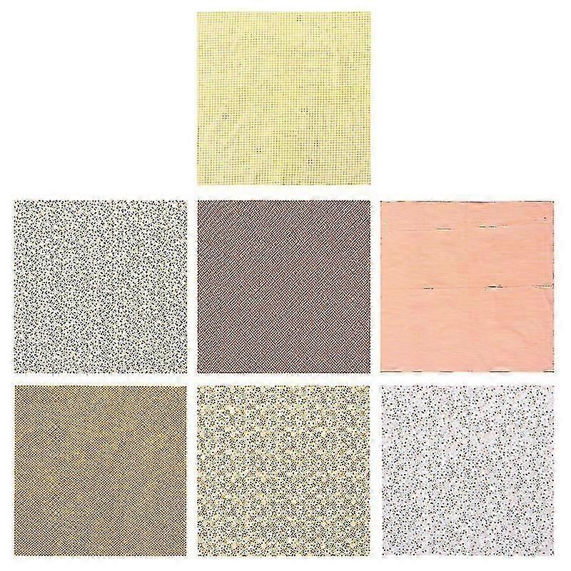 7pcs Handmade Cotton Cloth f74