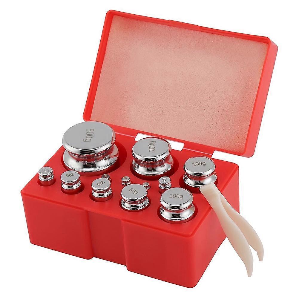 Steel Calibration Weights, Scale Calibration Weight Kit with Storage Box